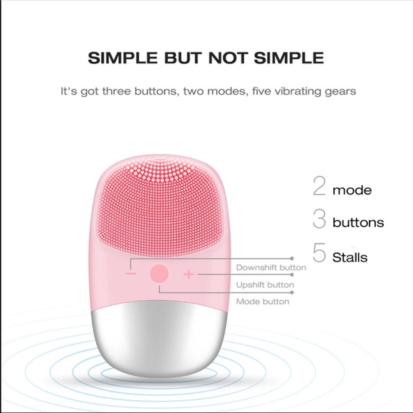Spa Ultrasonic Rechargeable Facial Cleansing Brush - Picture 5 of 7